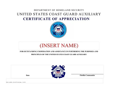 Certificate of Appreciation Template Word