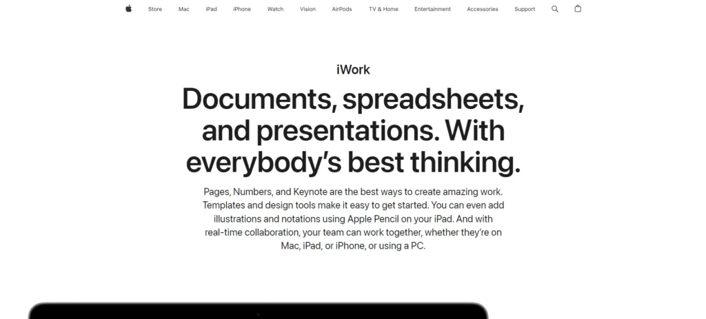 Apple iWork