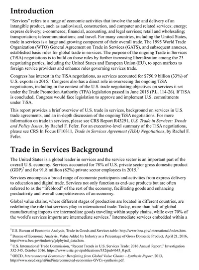 Trade in Services Agreement Template