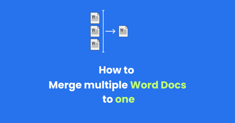 How to Merge Word Documents? – 3 Easy Methods