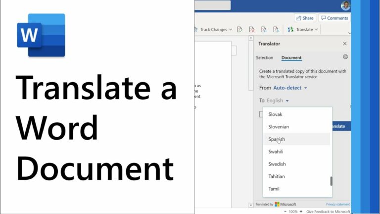 How to Translate Word Document: 3 Simple Ways