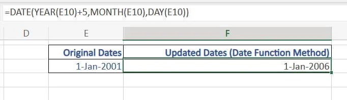 type date year e10 5 month e10 day e10